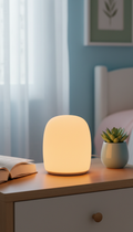 LED night light with amber glow